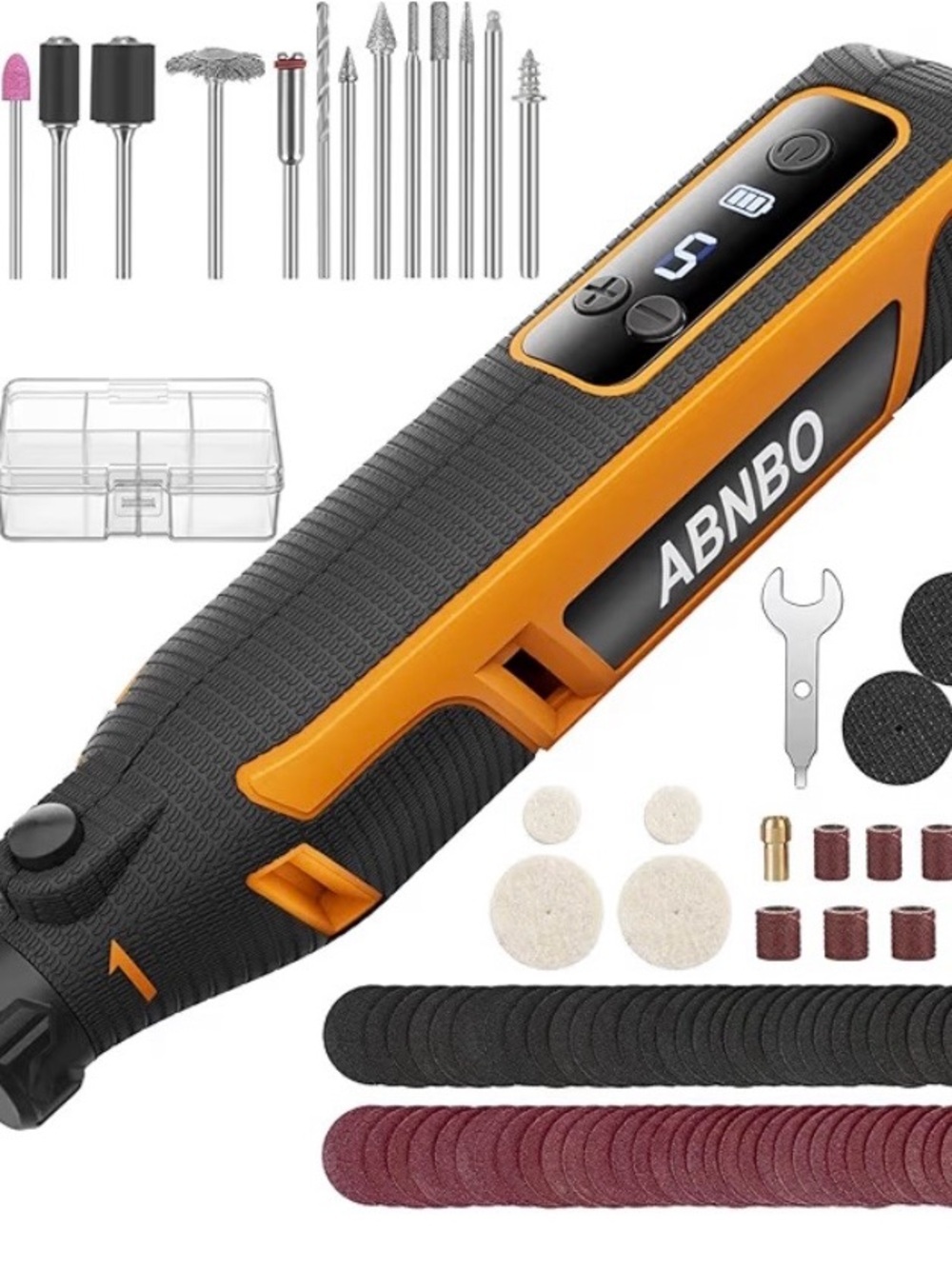 NEW - Mini Cordless Rotary Tool, craft supply, 5-Speed, Rotary Tool Kit, Type-C
